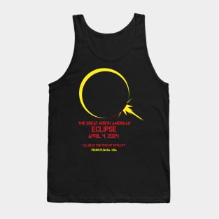 Eclipse 2024 Pennsylvania, USA Tank Top